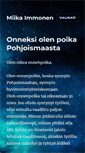 Mobile Screenshot of miika.fi