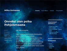 Tablet Screenshot of miika.fi